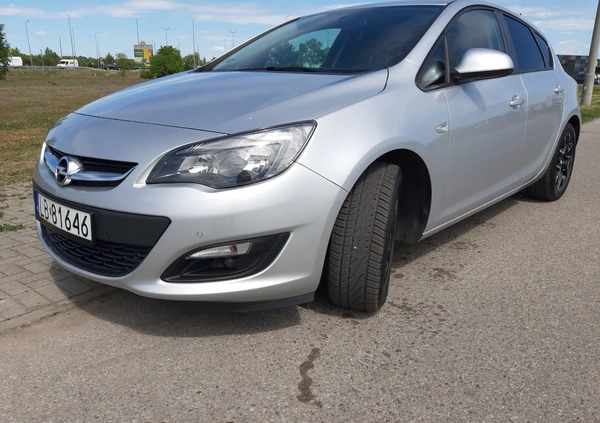 Opel Astra cena 42000 przebieg: 60668, rok produkcji 2015 z Grabów nad Prosną małe 254